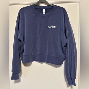 Lululemon Softstreme Cropped Crew Size 8 with SoFi branding